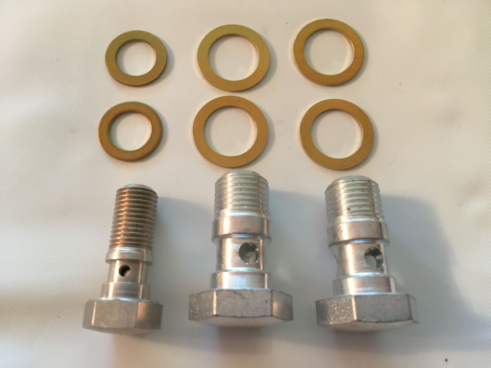 Harley Knucklehead & UL 193637 Banjo Bolt Oil Line Fitting & Seal Kit