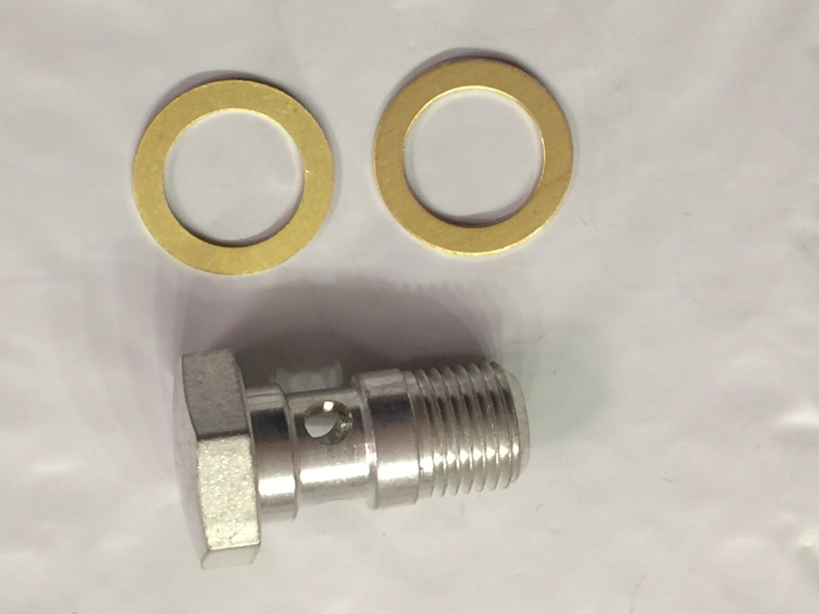 Harley Knucklehead & UL 193637 Banjo Bolt Oil Line Fitting & Seal Kit